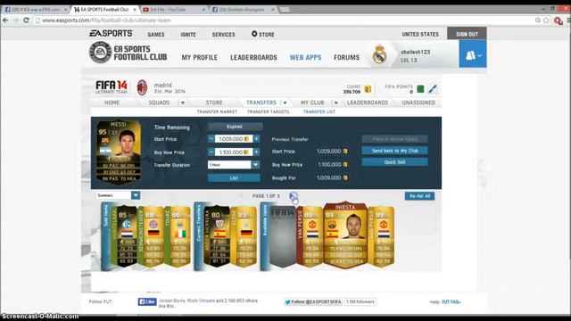 Giving Tots/Informs away Fifa Ultimate team 2014