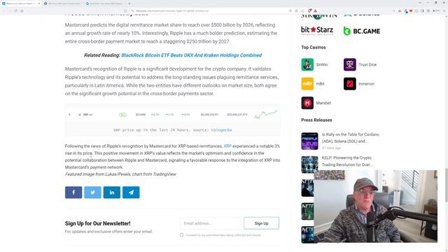 XRP Mastercard Endorses Ripple For Global Remittances!