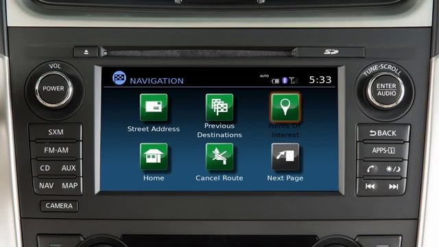 2016 Nissan Altima - Navigation System Overview (if so equipped)