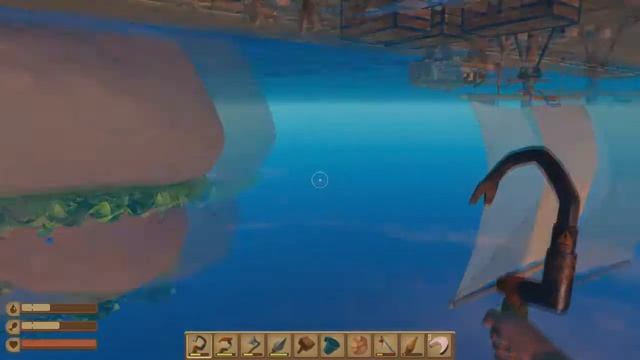 Strange Bug on Raft Survival Game