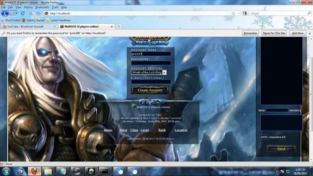 server WotLK 3..3.5a 12340