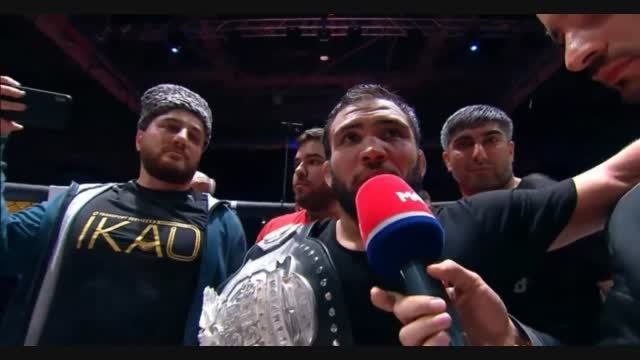 Слова Наримана Аббасова после боя с Куатом Хамитовым. FIGHT NIGHTS GLOBAL 93