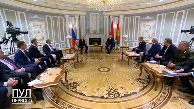 Владимир Путин поделился впечатлениями от поездки по Минску