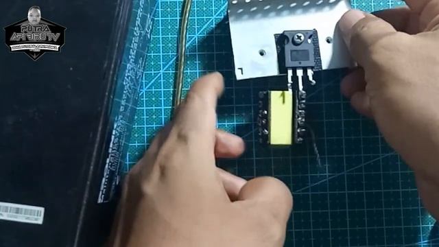 CARA MEMBUAT JOULE THIEF 12VOLT DC TO 220 VOLT AC//inverter mini irit
