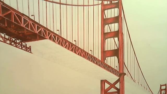 Drawing: Golden Gate Bridge