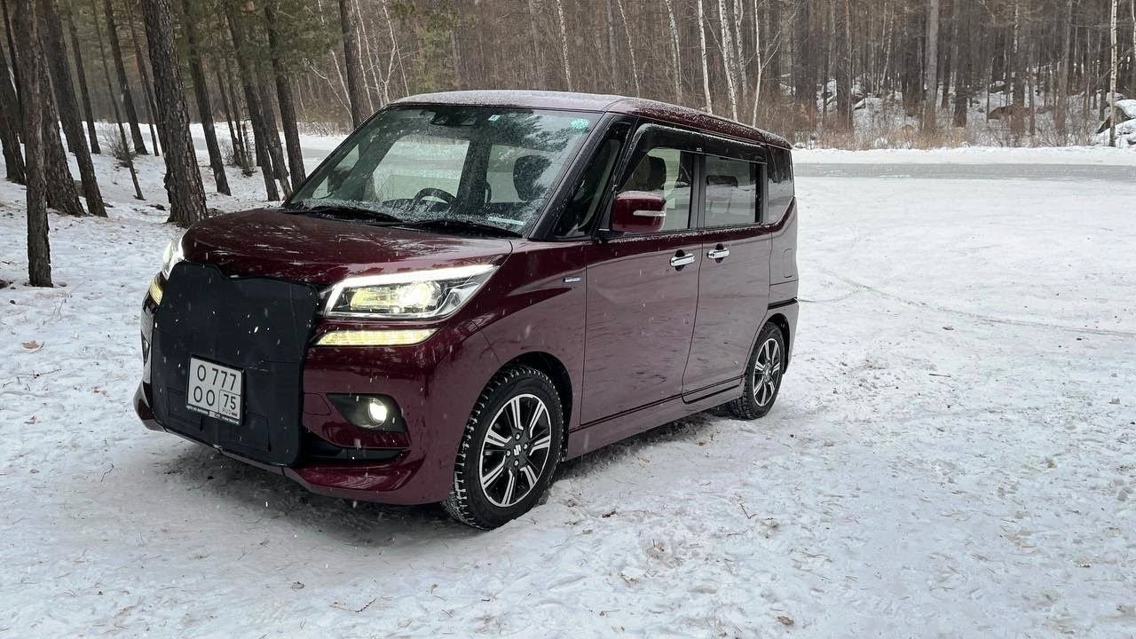 ДХО, повторители поворотов и дополнительный стоп-сигнал на Suzuki SOLIO BANDIT Hybrid