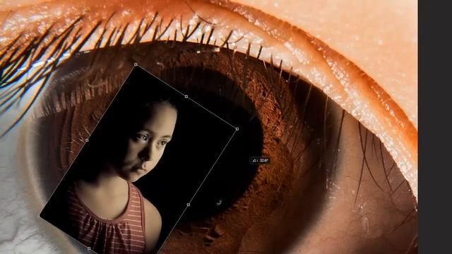 How to put two pictures together in Photoshop