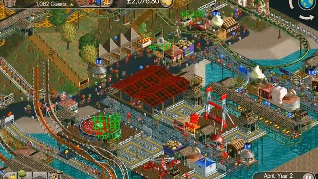 Happy Tree Heights  Custom Scenario  Rollercoaster Tycoon Classic  Lets Play!