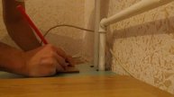 Обхождение труб ламинатом