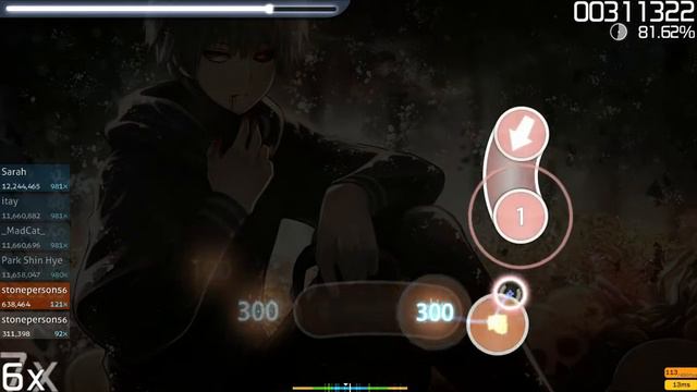 Can't wait to get copyrighted! Osu! (Unravel Hard 80.68%)