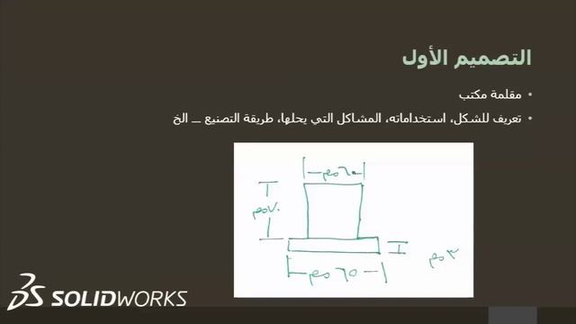 ١ | الحلقة الأولى | سلسلة دروس SolidWorks للمبتدئين | مقدمة و معلومات مهمة