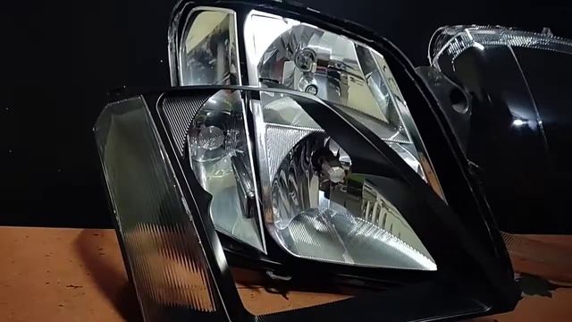 Farol Chevrolet MERIVA Personalizado - Troca da lente + Máscara Negra + DRL