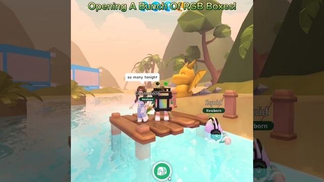?Opening A Bunch Of RGB Boxes? In Roblox: Adopt Me!
