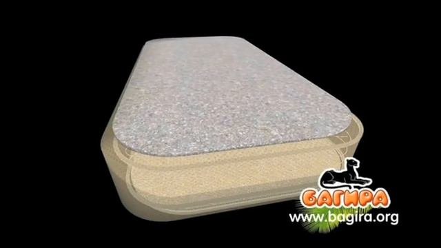 3D video Детский Матрас, Что внутри www.bagira.org
