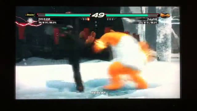 Tekken 6 BR Baek (EVO-9-GSR) vs Panda (PokeFUN)