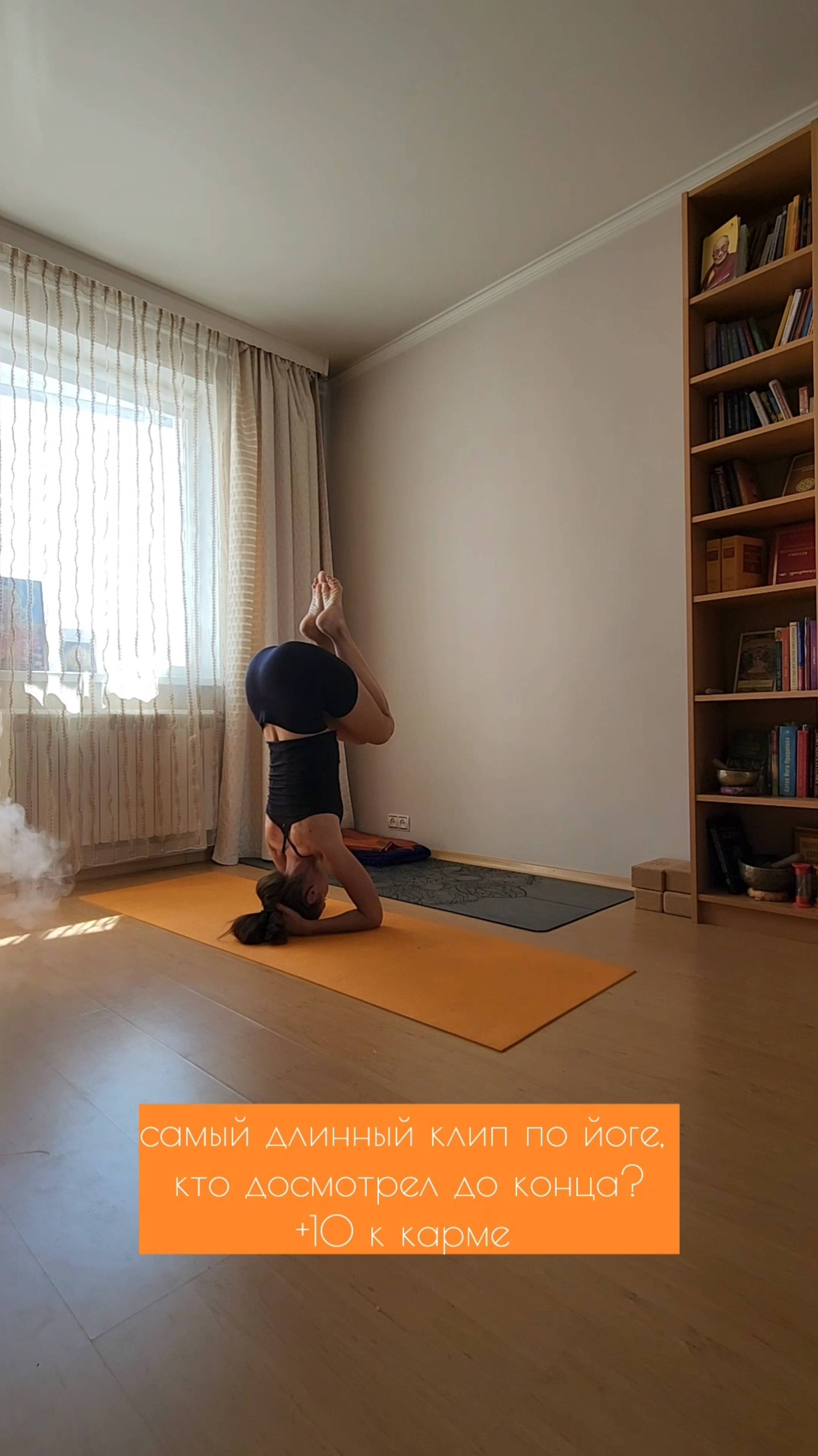 Самый длинный клип по йоге