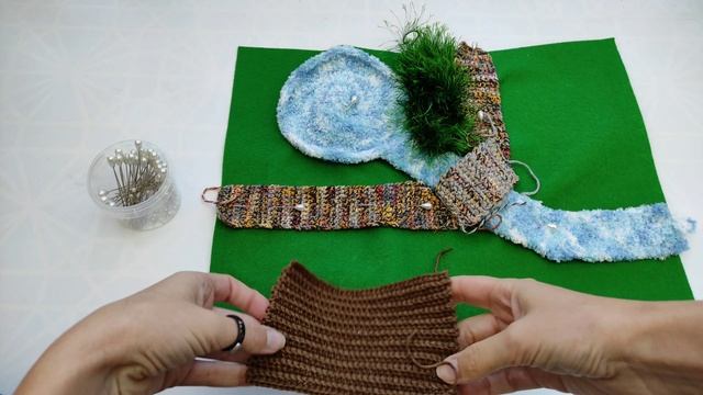 игровой коврик ферма крючком