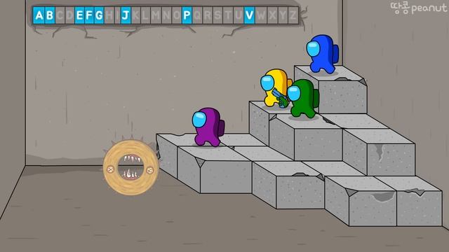 어몽어스 VS ABC Lore Monster 32화 AMONG US ANIMATION 32