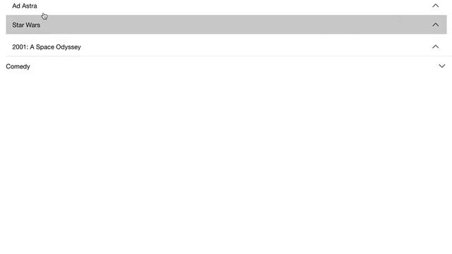 rxJS driven accordions with Ionic/Angular