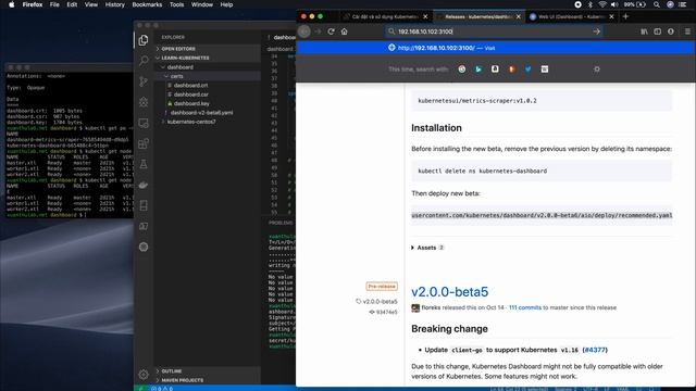 K02 - Cài đặt và sử dụng Kubernetes Dashboard