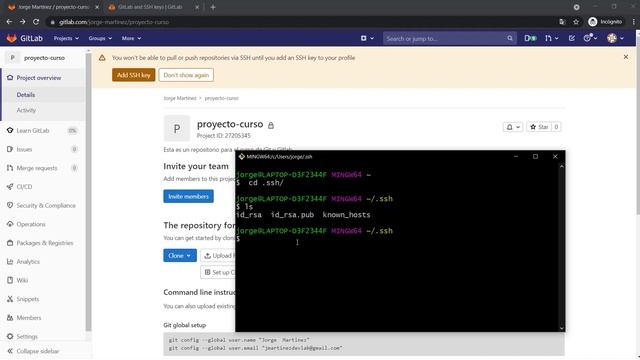 ¿SSH Key? ¿Qué es eso? || Como configurar la ssh key con Git y GitLab