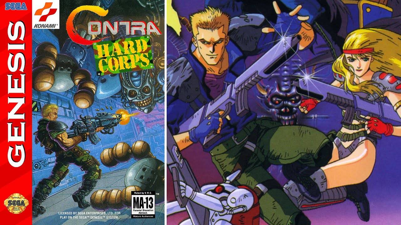 Contra - Hard Corps (Sega Mega Drive) - Полное прохождение (LongPlay)