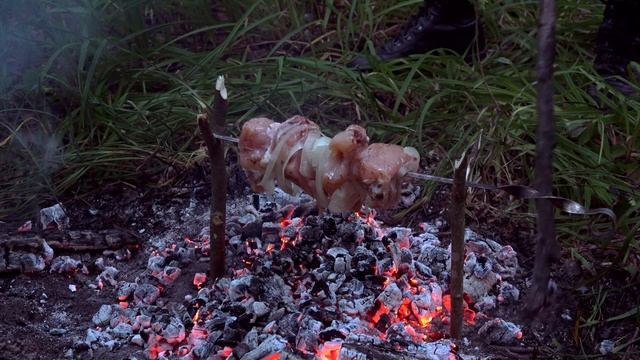 В ЗЕЛЁНЫЙ ЛЕС - Одиночный поход с ночёвкой. Вспоминая лето. 4К