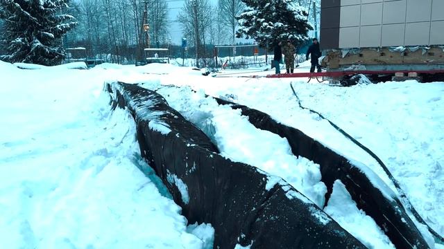 Передвижка магазина из блоков ВЕС 500 тонн. ПЕРЕНОС ДОМА.