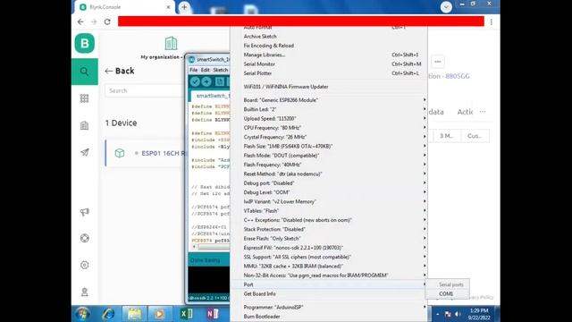 How to make smart switch 16CH Relay ESP8266 | Only use 2 pins ESP-01 | Project Blynk IOT @herukento