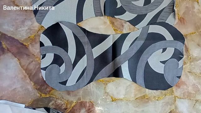Подушка - подголовник косточка за 15 мин