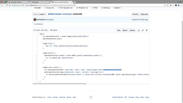 Demo SonarQube integration within Jenkins Pipelines - DevOps