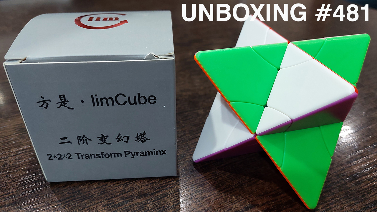 Unboxing №481 Двойной Пираминкс Трансформер 2х2 | f/s LimCube 2x2x2 Transform Twin Pyraminx