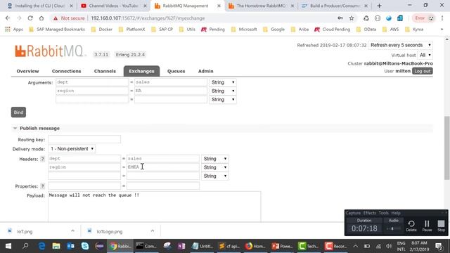 How to build Producer / Consumer scenario with RabbitMQ - Part 2