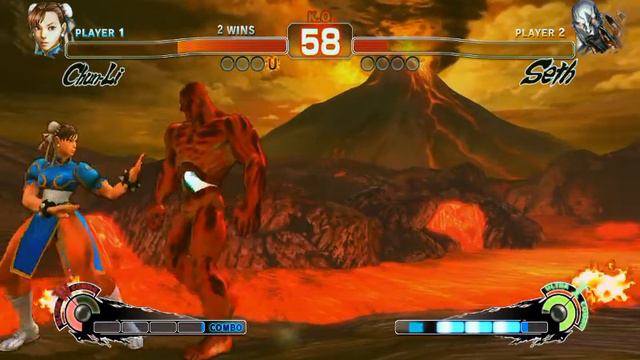 Ultra Street Fighter IV battle: Chun-Li vs Seth