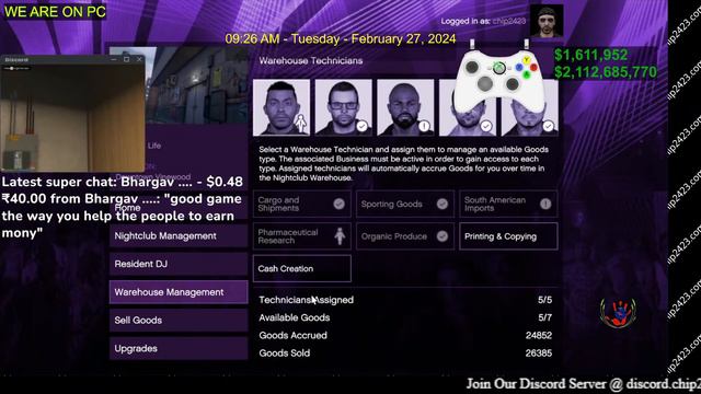 GTA ONLINE - Helping Players Make Money - 02/27/2024