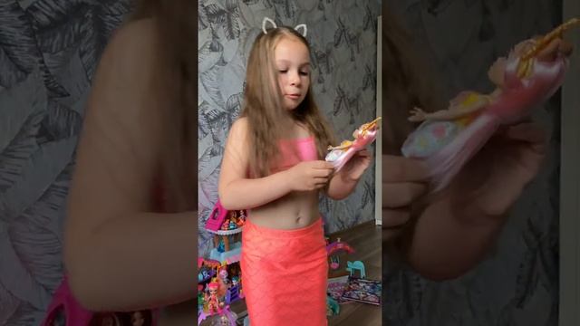 Royal enchantimals ? распаковка большой куколки Павлина и Мишек???