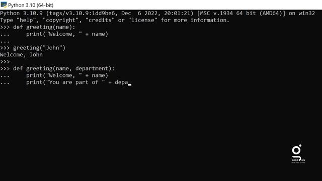 Module 2: Functions