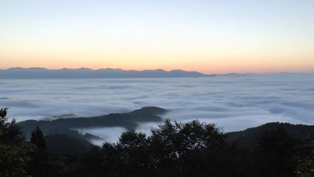 【作業用動画】鮭川村与蔵峠 雲海 sea of clouds【癒やし】