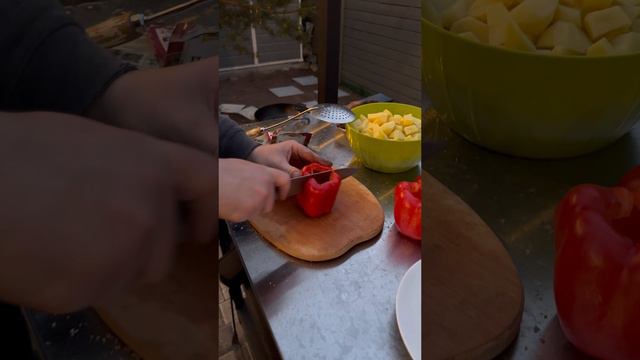 Рецепт яичницы по-деревески  #рецепт #вкусно #яичница