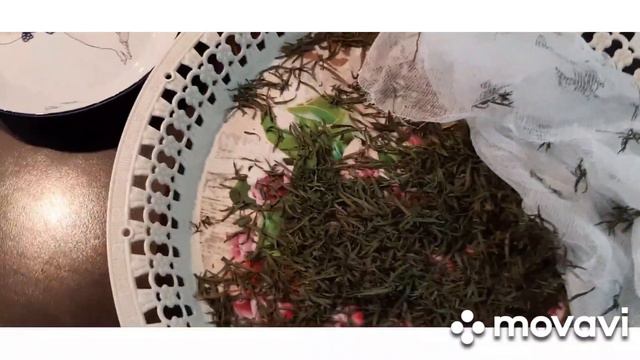 Заготовка пряных трав. Сушу тархун
