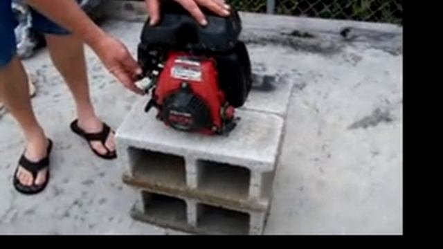 Honda GXH50 Running