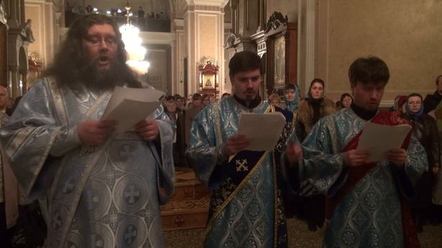 Песнопение Страстной седмицы 1