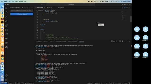 Git basic workflow (Tamil) 2023-09-26