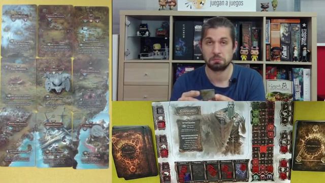 Partida Tainted Grail | Capítulo 1 | - Gusano - Campaña En SOLITARIO | Juego De Mesa