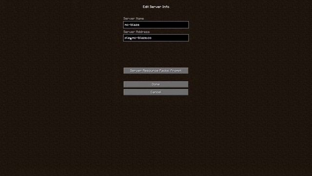Minecraft Blaze Gaming Server IP Address