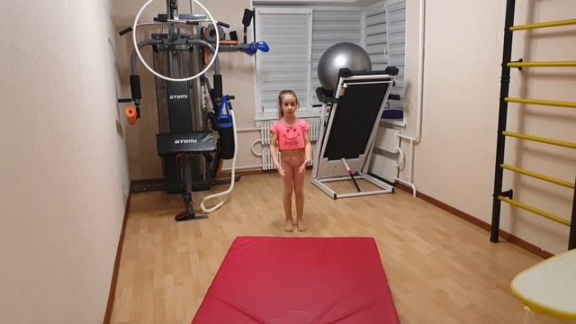 Кувырок без рук.