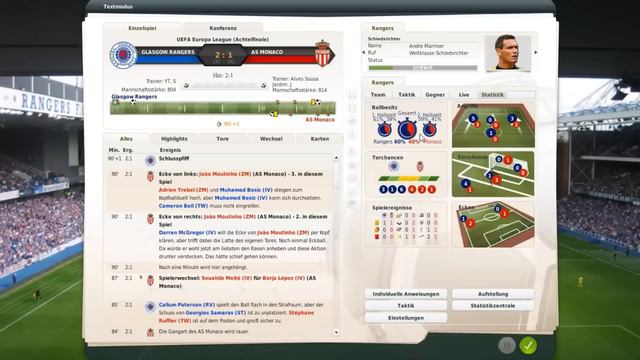 Fussball Manager 13 - Let's Play - # 176 - Europa League AF - AS Monaco [Saison 3]