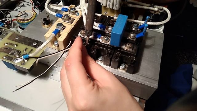 Фрагменты изготовления HD600 и тестовый пуск
