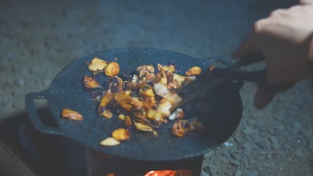 ?벚꽃나무 밑에서 솔로캠핑?ㅣ배낭 하나만 메고 걸어서 캠핑장까지ㅣ캠핑 요리의 정석