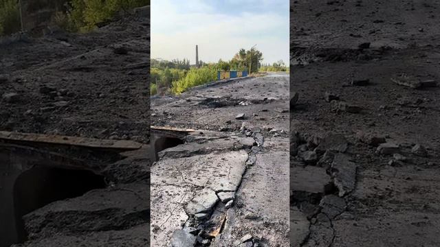 Гражданин хохол даёт подробный объективный контроль покровсковского моста.